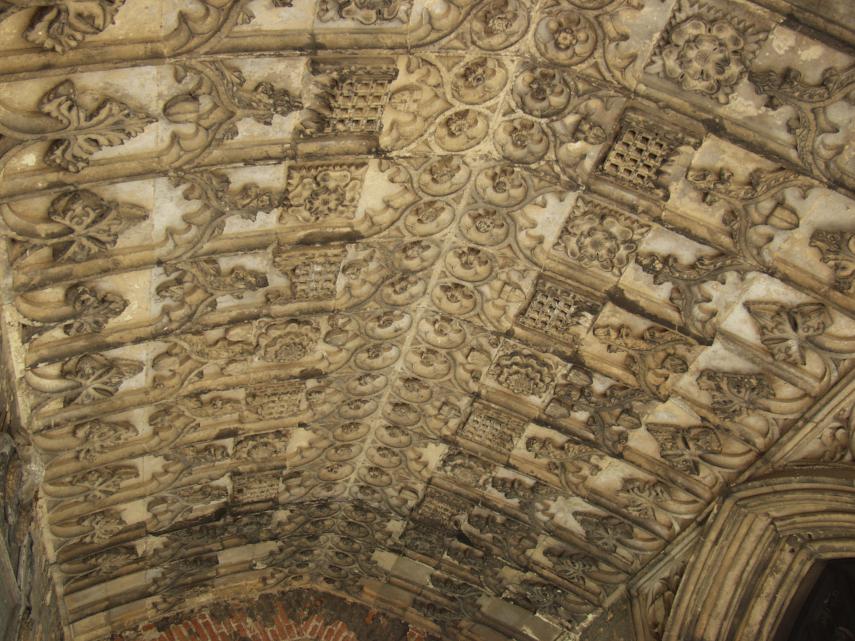 Tower Archway Roof, Church of St. Mary the Virgin, Dedham, Essex, England, Great Britain