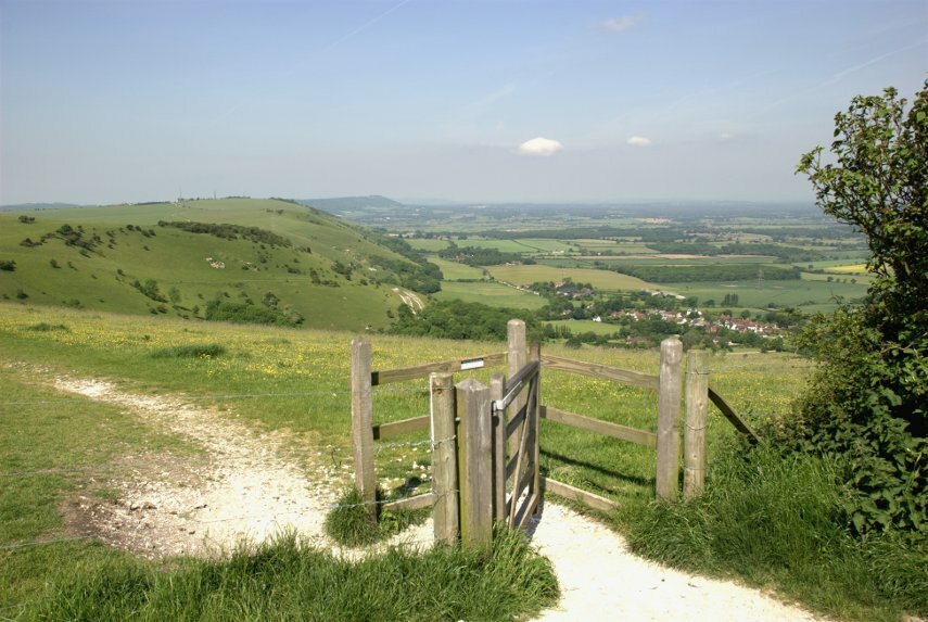 The Devil's Dyke, Sussex, England, Great Britain