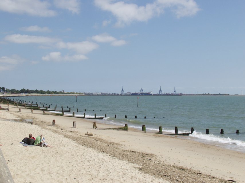 The Beach, Dovercourt, Essex, England, Great Britain