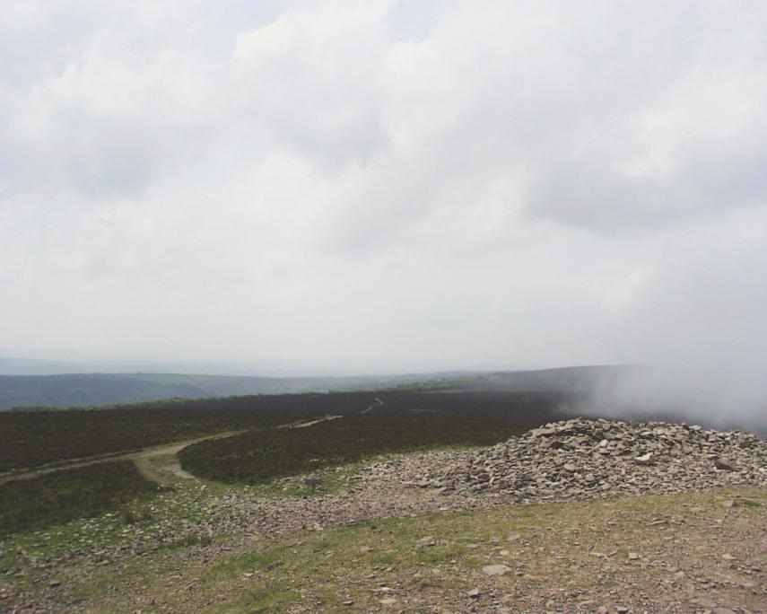 View from Dunkery Beacon, Exmoor, Somerset, England, Great Britain