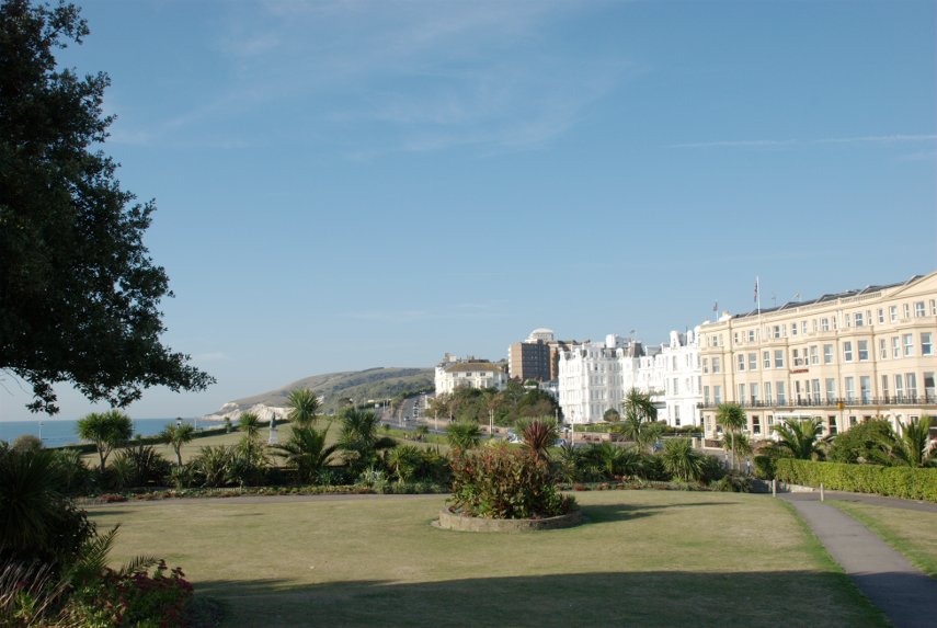 Eastbourne looking West, Sussex, England, Great Britain