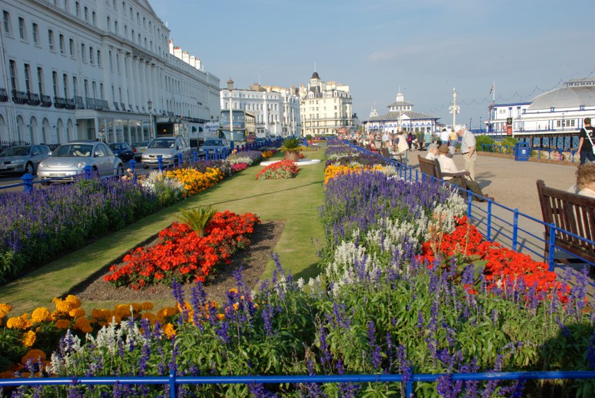 Carpet Gardens, Eastbourne, Sussex, England, Great Britain