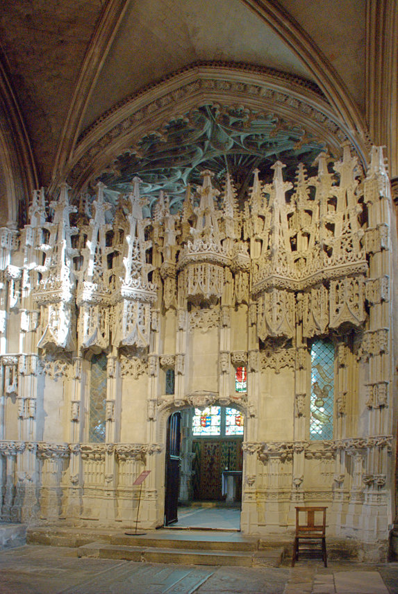 Bishop Alcock's Chantry Chapel, Ely Cathedral, Ely, Cambridgeshire, England, Great Britain