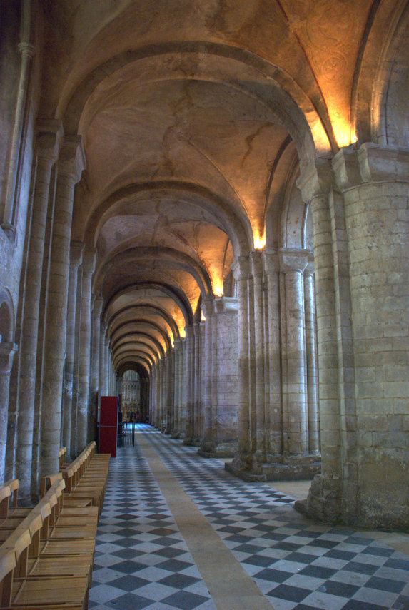 The South Aisle, Ely Cathedral, Ely, Cambridgeshire, England, Great Britain