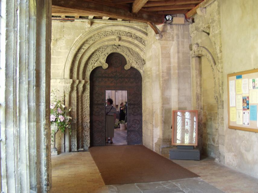 The South Door, Ely Cathedral, Ely, Cambridgeshire, England, Great Britain
