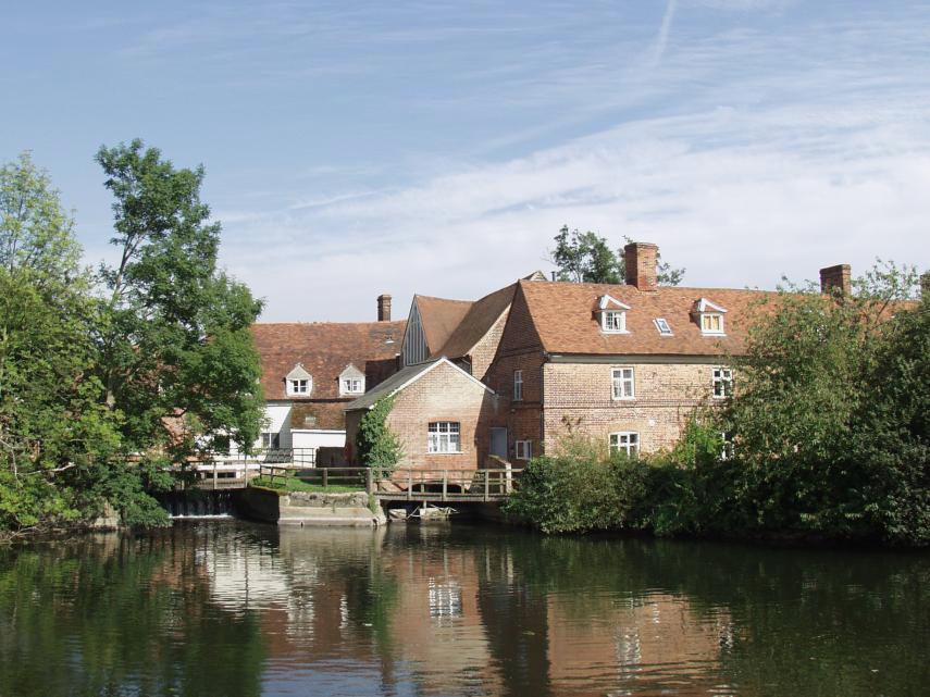 Mills - Picture of Flatford Water Mill