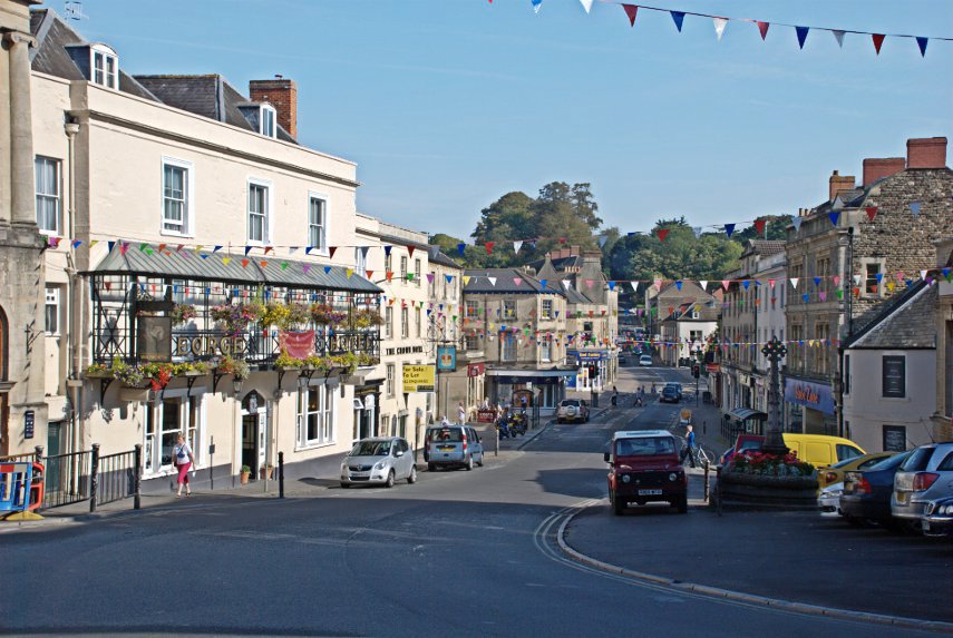 The Market Place, Frome, Somerset, England, Great Britain