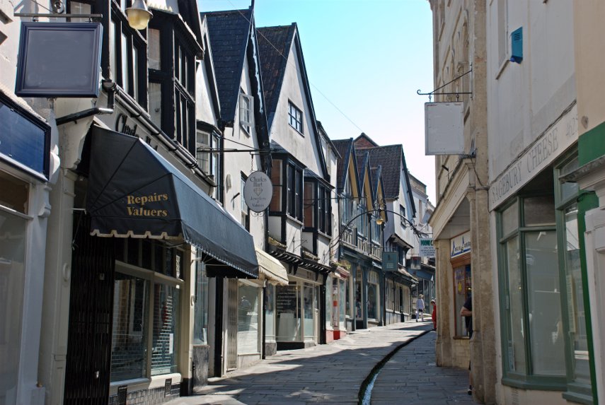 Cheap Street, Frome, Somerset, England, Great Britain