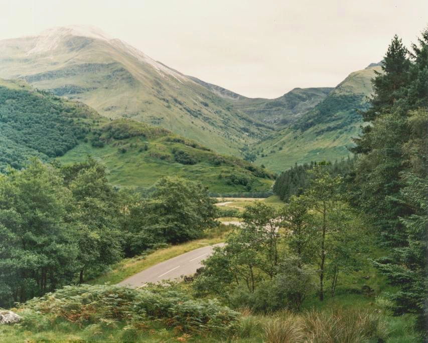 View along Glen Nevis, Fort William, Highlands, Scotland - Landscapes