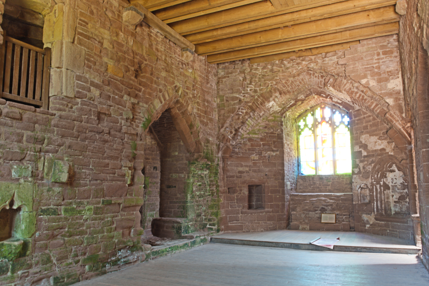 The Chapel, Goodrich Castle, Goodrich, Herefordshire.