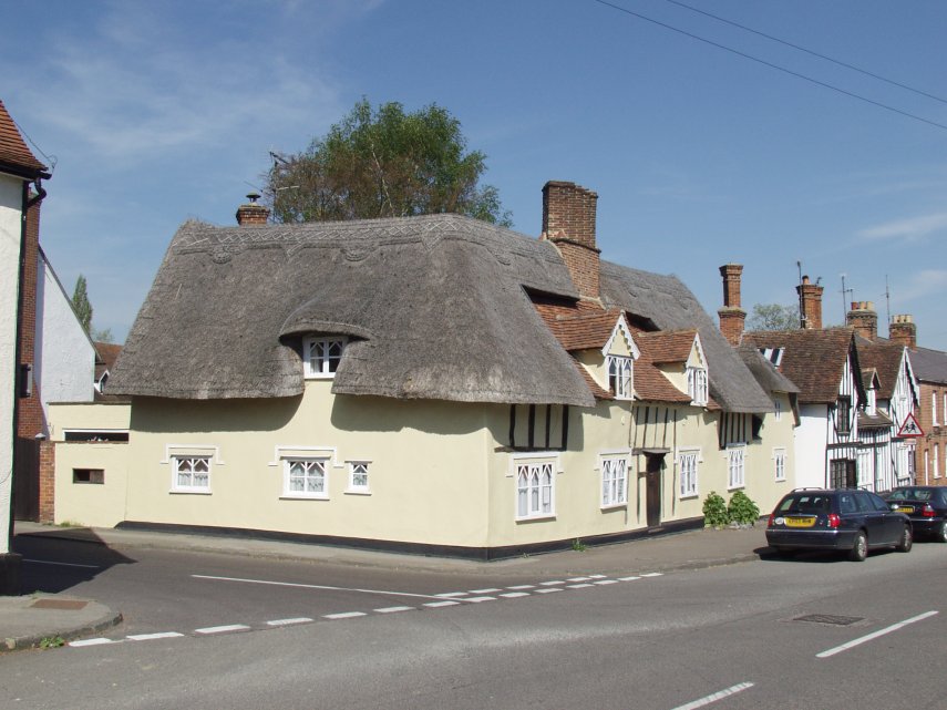 Thatched House, Bell Lane, Great Bardfield, Essex, England, Great Britain
