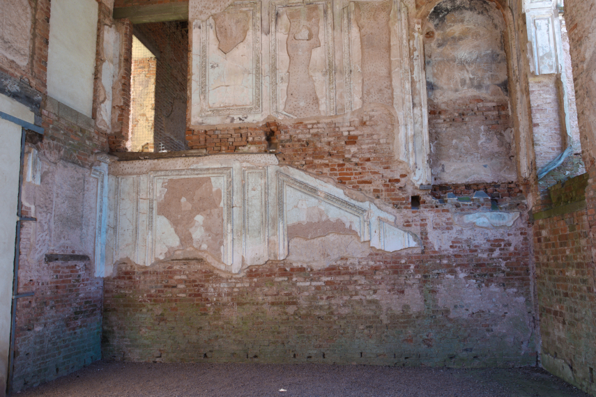 Remains of a Stairway, Witley Court