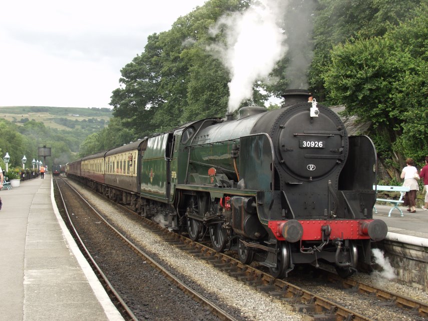 SR Schools Class 4-4-0 No 30926 'Repton' at Grosmont, Yorkshire, England, Great Britain