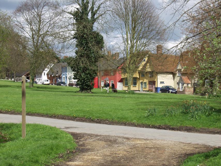 Village of Hartest, Suffolk, England
