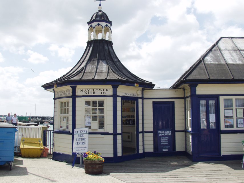 The Ha'penny Pier Visitor Centre, Harwich, Essex, England, Great Britain