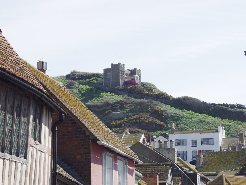 The Funicular Terminus, East Hill, Hastings, Sussex, England, Great Britain