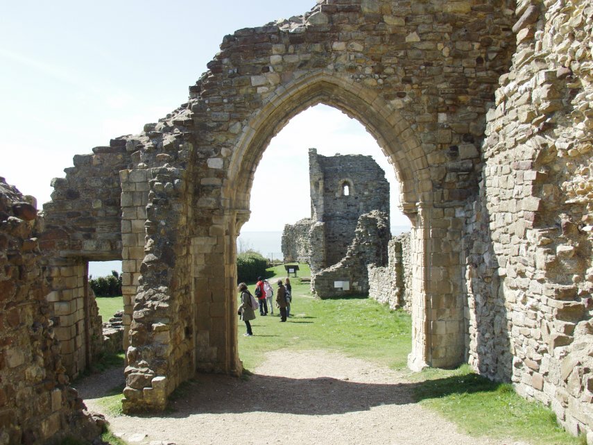 The Castle, Hastings, Sussex, England, Great Britain