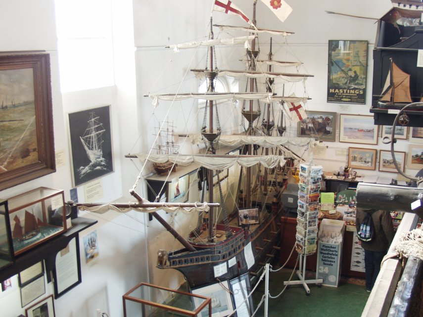 The Fishermans Museum, Rock-a-Nore, Hastings, Sussex, England, Great Britain