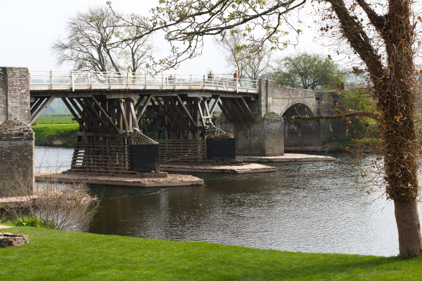 The Toll Bridge, Hay-on-Wye, Brecknockshire, Wales, Great Britain