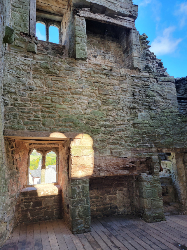 Hay Castle, Hay-on-Wye, Brecknockshire, Wales