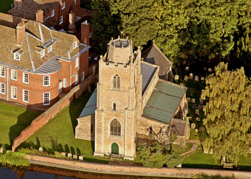 Hemingford Grey Church, Hemingford Grey, Huntingdonshire, England, Great Britain