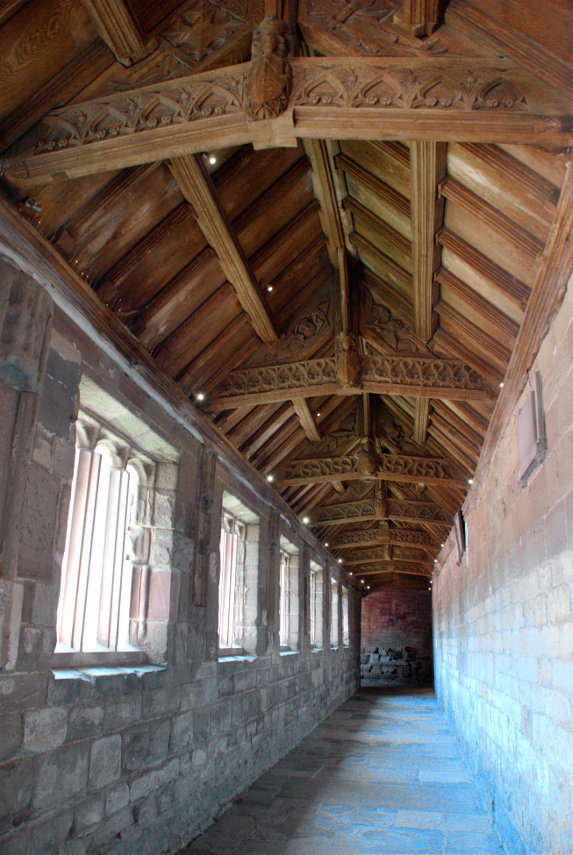 St. Johns Walk, Hereford Cathedral, Hereford, Herefordshire, England, Great Britain