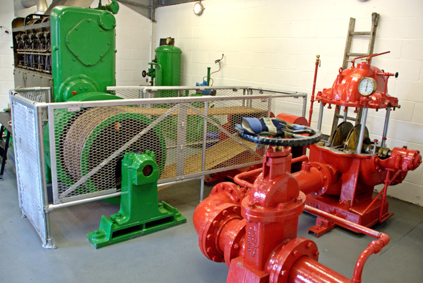 The Centrifugal Pump, Waterworks Museum, Hereford, Herefordshire, England, Great Britain