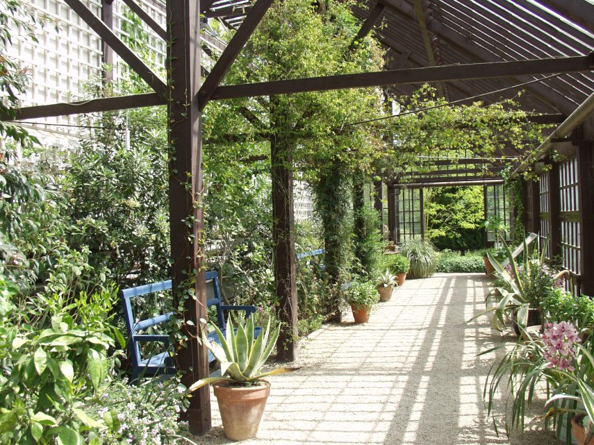 The Plant House, Hidcote Manor Gardens, Chipping Campden, Gloucestershire, England, Great Britain