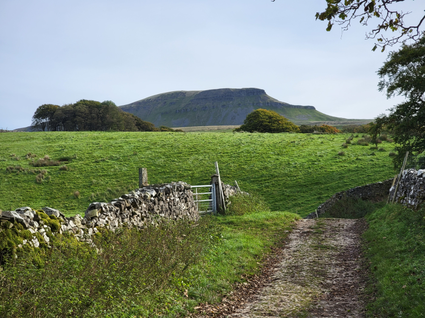 Pen-y-Ghent, Yorkshire, England, Great Britain