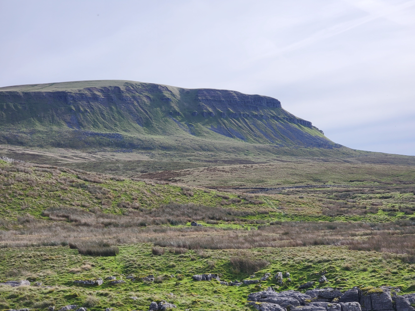 Pen-y-Ghent looking impressive, Yorkshire, England, Great Britain