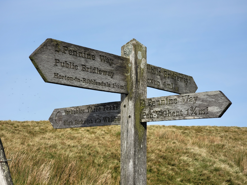The Cross Roads, Peny-y-Ghent, Yorkshire, England, Great Britain