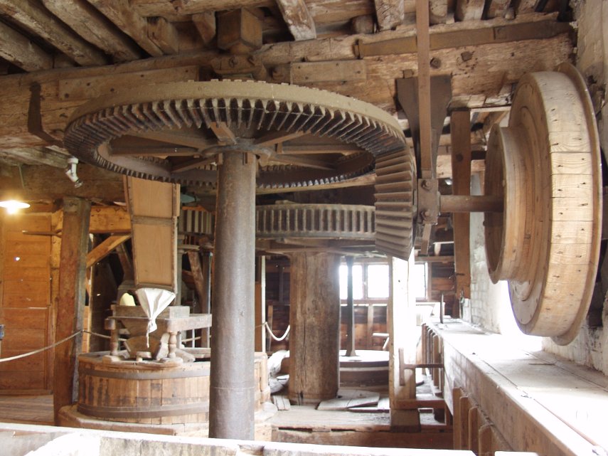The Drive Machinery, Houghton Mill, Houghton, Huntingdonshire, England, Great Britain