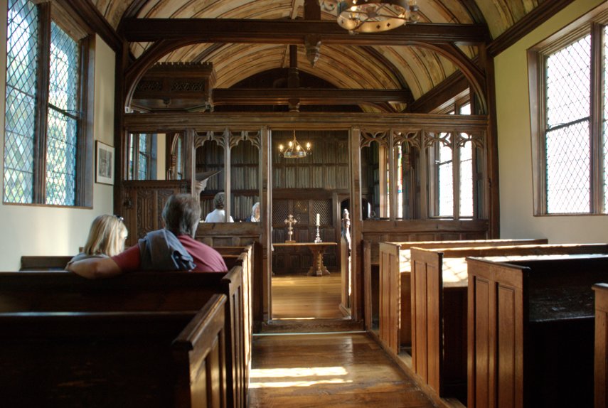The Chapel, Ightham Mote, Ightham, Kent, England, Great Britain