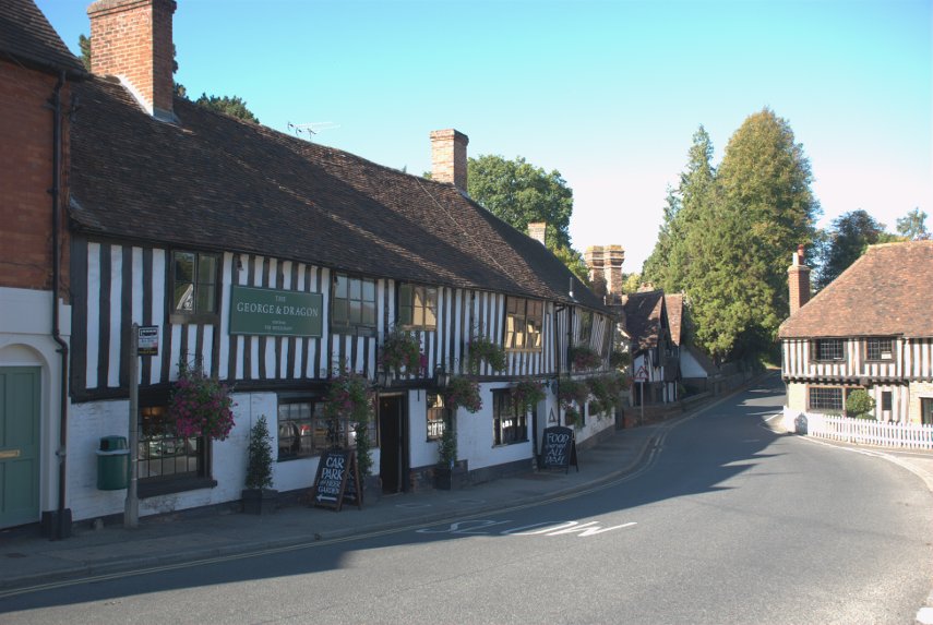 The George and Dragon Inn, Ightham, Kent, England, Great Britain