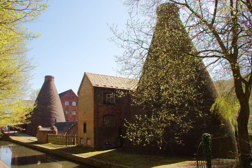 Coalport China Museum, Ironbridge, Shropshire, England, Great Britain