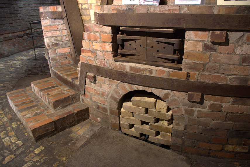 Part of the Interior of a Kiln, Coalport China Museum, Ironbridge, Shropshire, England, Great Britain