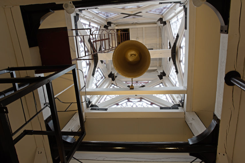 The Clocktower Interior, Museum of Iron, Ironbridge, Shropshire, England, Great Britain