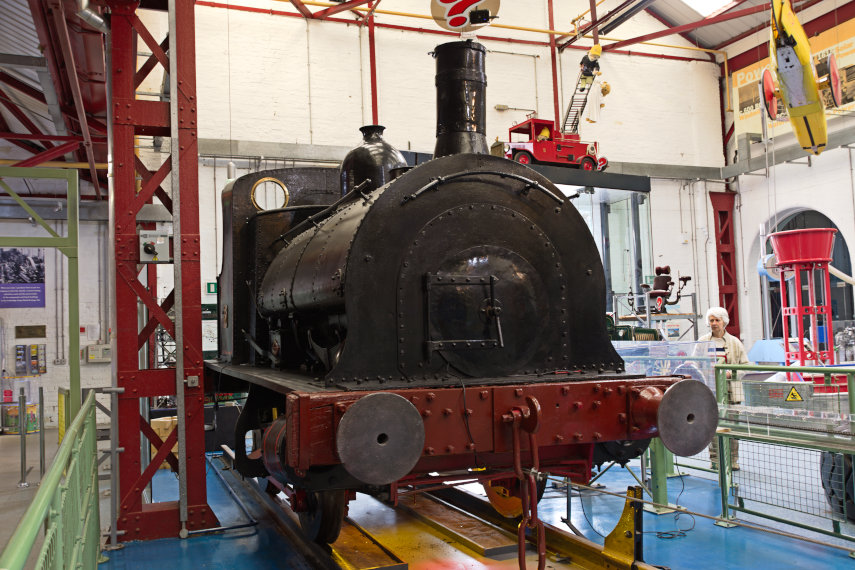 Steam Locomotive, Enginuity, Ironbridge, Shropshire, England, Great Britain