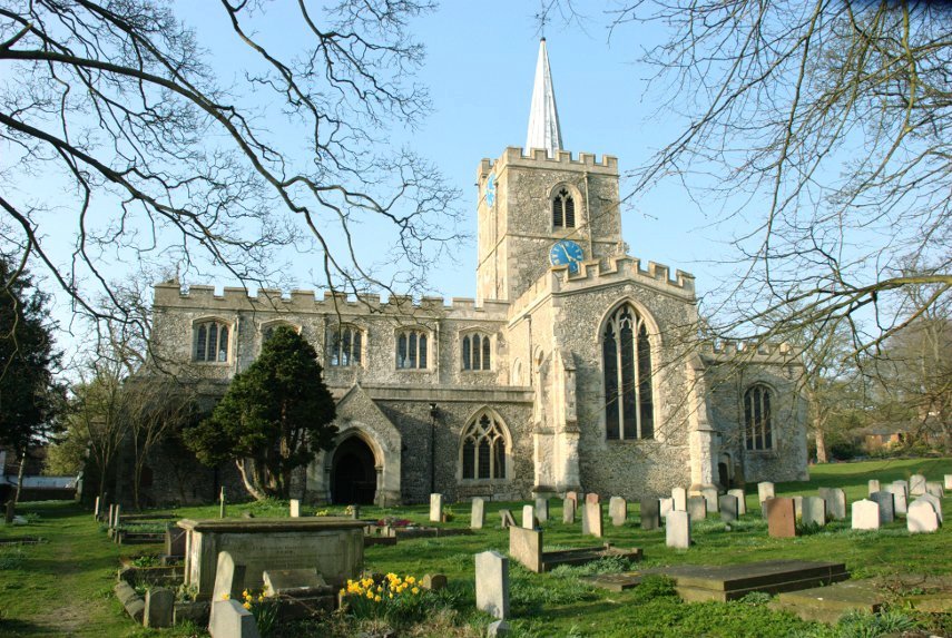 The Church of St. Mary the Virgin, Ivinghoe, Buckinghamshire, England, Great Britain