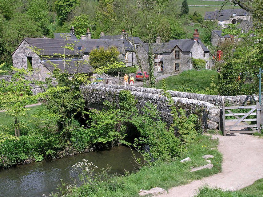 Milldale, Dovedale, Derbyshire, England, Great Britain