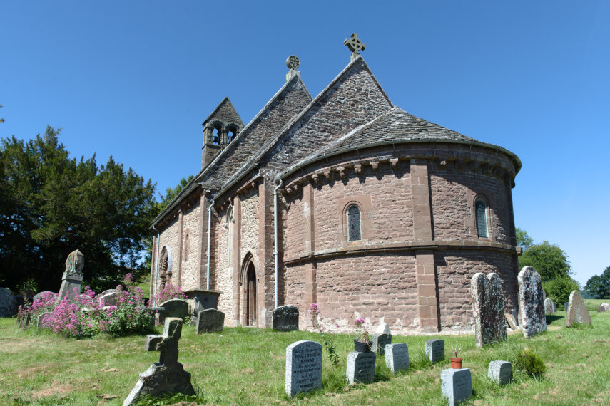 Kilpeck Church, Herefordshire, England, Great Britain