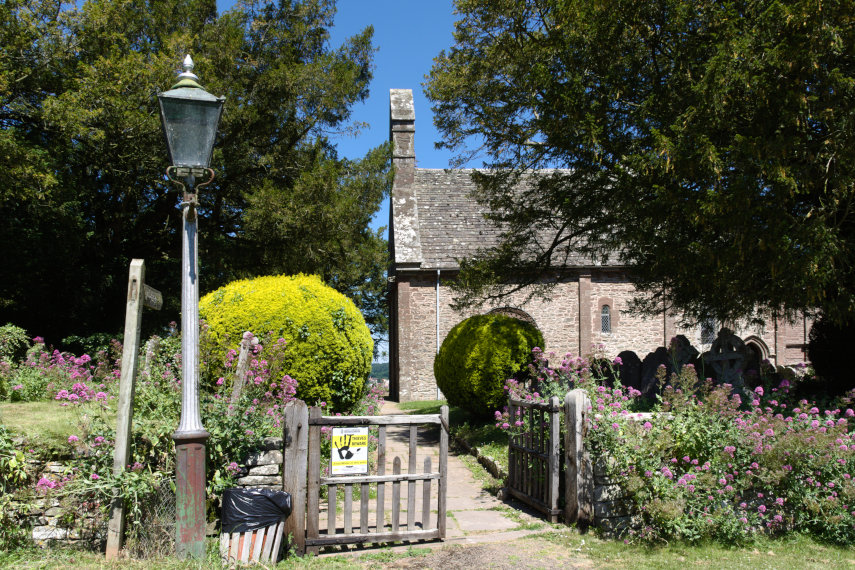 The Entrance, Kilpeck Church, Herefordshire, England, Great Britain