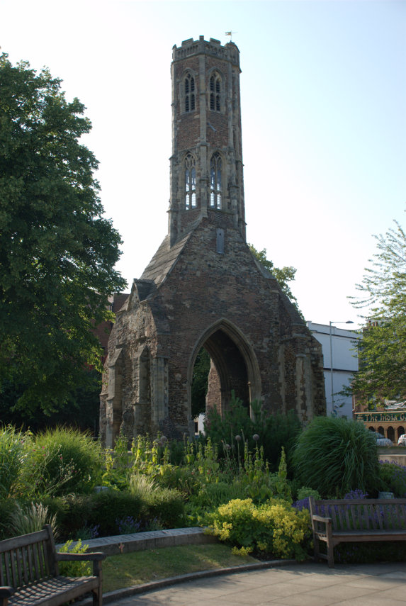 Greyfriars Tower, Kings Lynn, Norfolk, England, Great Britain
