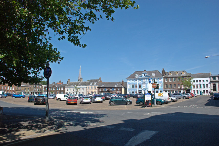 Tuesday Market Place, Kings Lynn, Norfolk, England, Great Britain