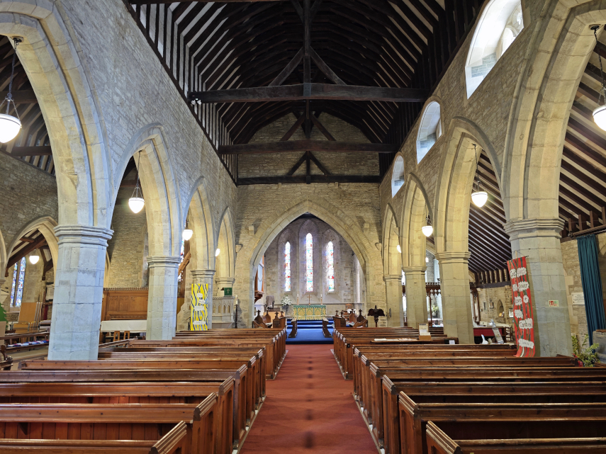The Nave, St. Mary's Church, Kington