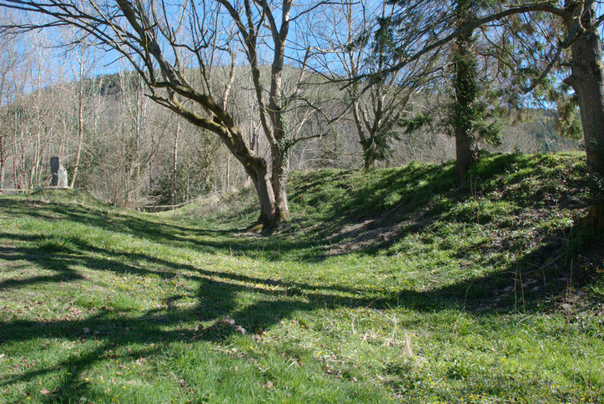 View of Offa's Dyke, Knighton, Radnorshire, Wales
