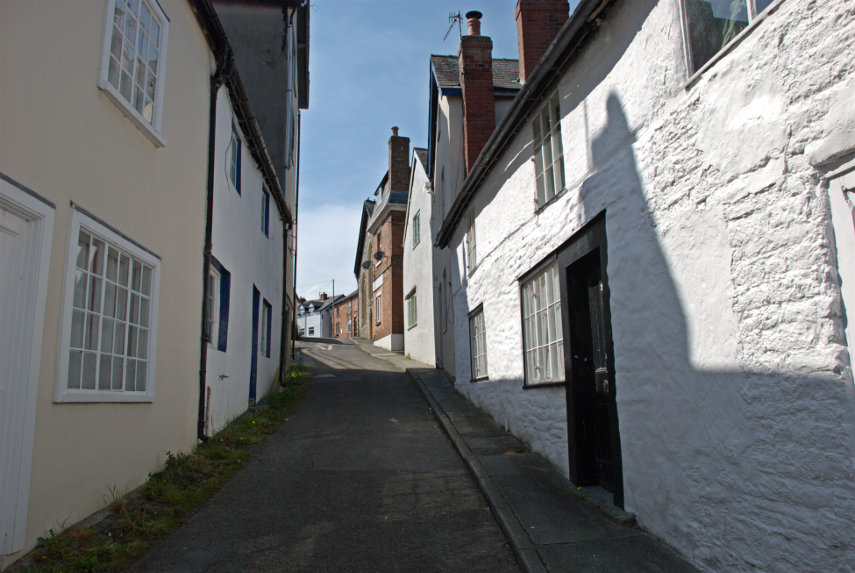 Russell Street, Knighton, Radnorshire, Wales