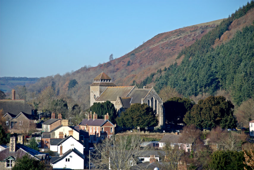 St. Edwards Church, Knighton, Radnorshire, Wales