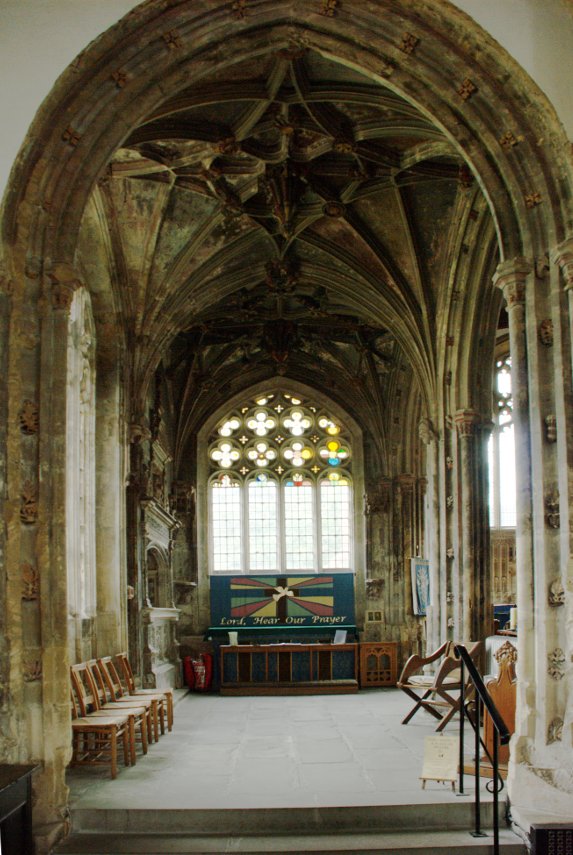 The Lady Chapel, St. Cyriac's Church, Lacock, Wiltshire, England, Great Britain