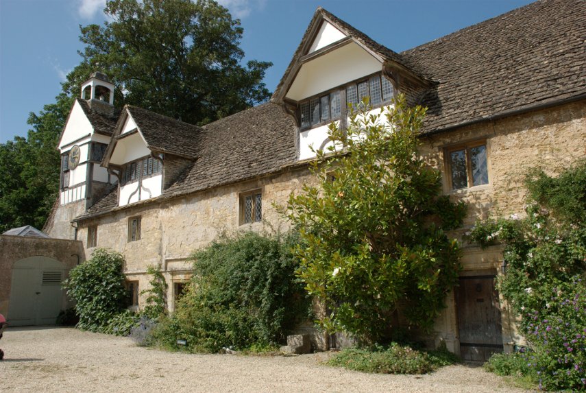The Tudor Courtyard, Lacock Abbey, Lacock, Wiltshire, England, Great Britain